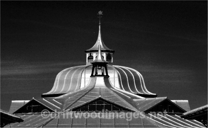 lLlandudno pier 9 bw - Llandudno and Conwy, North Wales