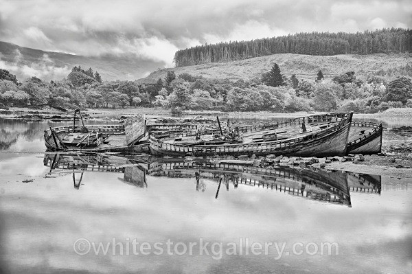 Isle of Mull - Scotland: Black and White