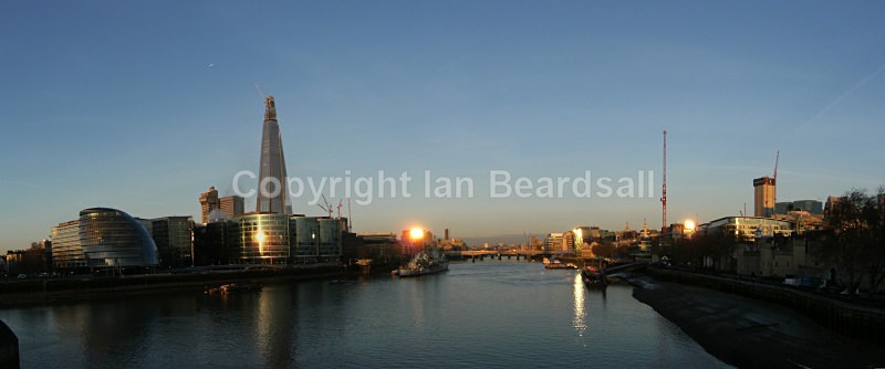 Shard London Bridge Panorama - Panoramic Views
