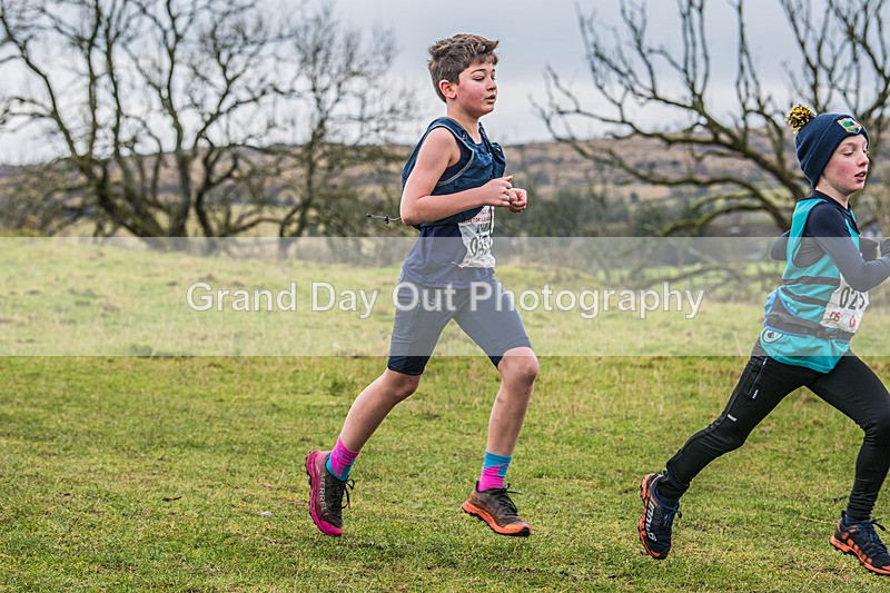 Cunswick U13-37 - Kendal Winter League Cunswick Scar Junior Under 13 Fell Race Sunday 26th January 2025