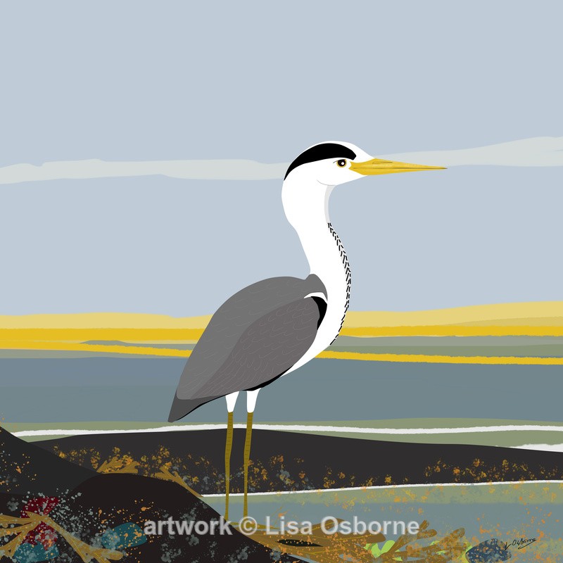 Heron - DIGITAL ARTWORK