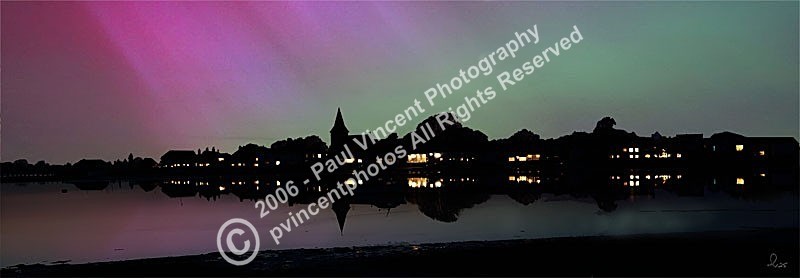 Northern Lights - Bosham - Sussex Coast