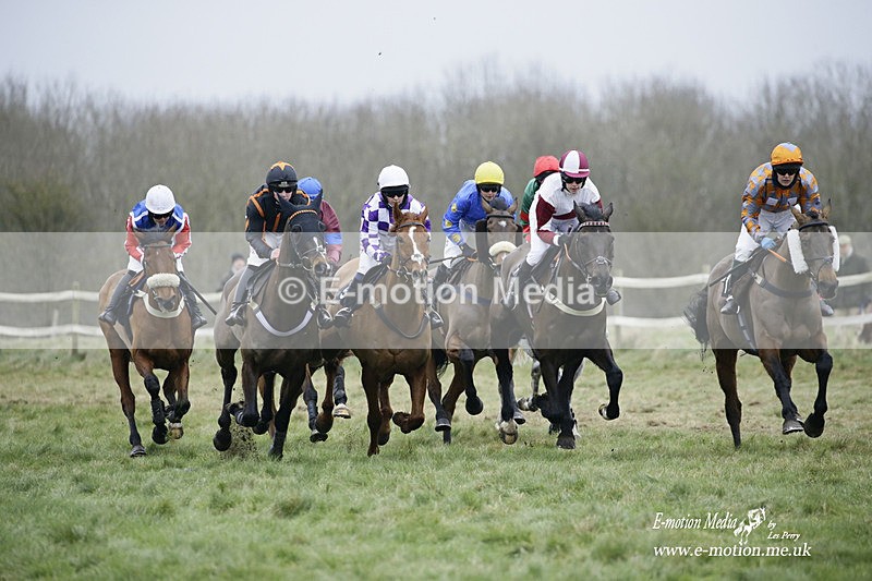 PtP 220122 340 - Royal Artillery Hunt Point-to-Point  - Larkhill Racecourse 22/01/22