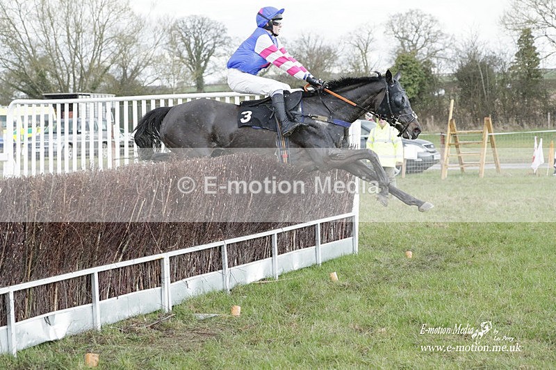 PtP 180323 1225 - Shelfield Park Races with Croome & West Warwickshire Hunt  18/03/23