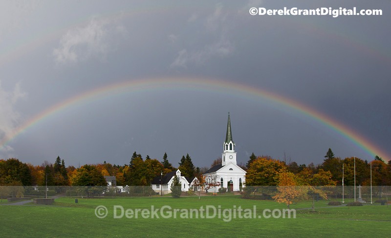 Common Rainbow Rothesay New Brunswick Canada