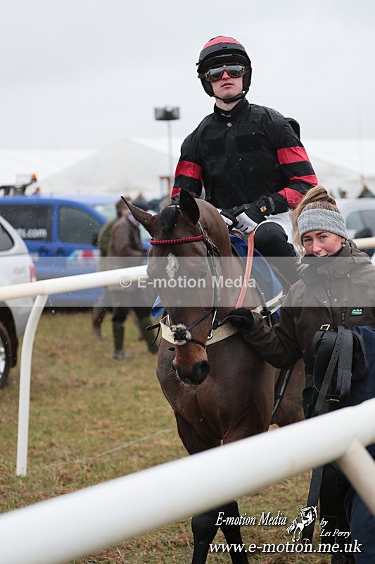 PtP 260125 14 - Cocklebarrow Point-to-Point racing with the Heythrop Hunt 26/01/25