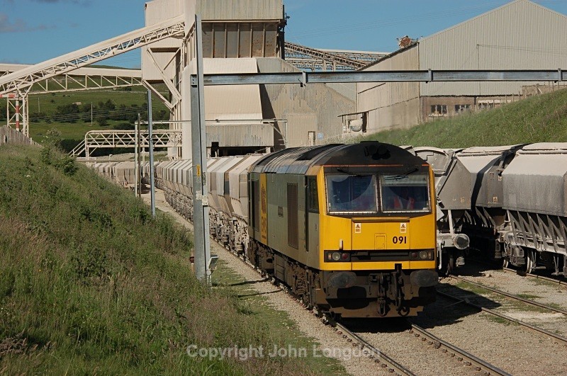 27.6.07 - 60091 6M46 Redcar - Hardendale, Hardendale - West Coast Main Line (north to south)