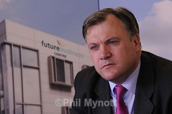Ed Balls Professional portrait photo photographer Uk Cambridge London