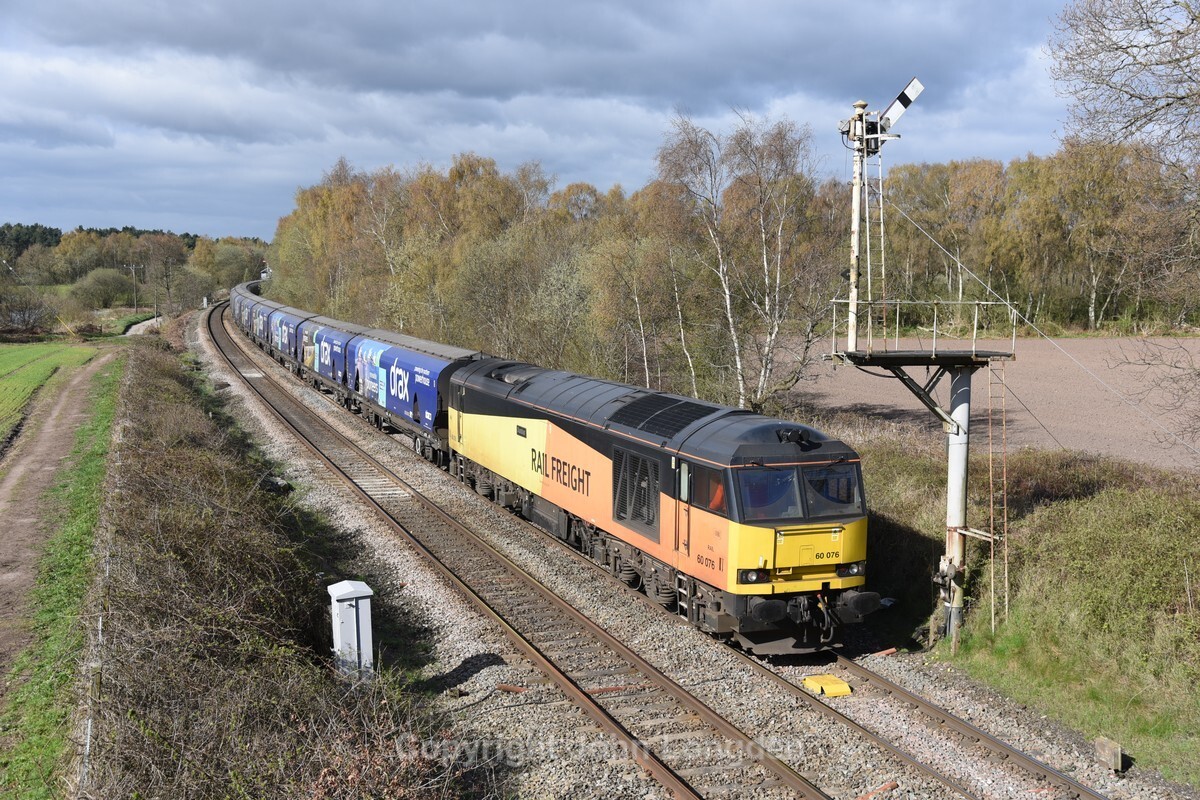 JL - 7421 60076 6E09 Liverpool Biomass Term - Drax Plumley West - Elsewhere on the network