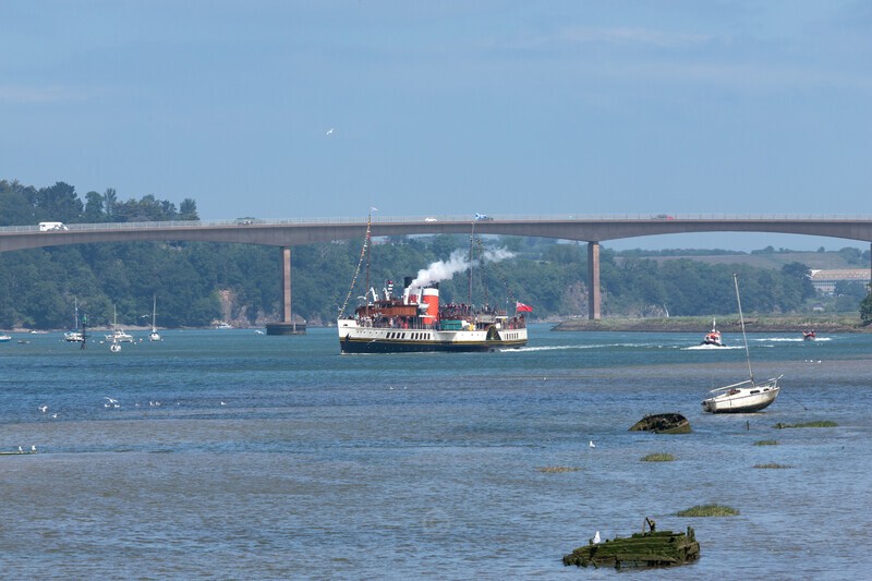 Waverley's Grand Return to Bideford - PS Waverley