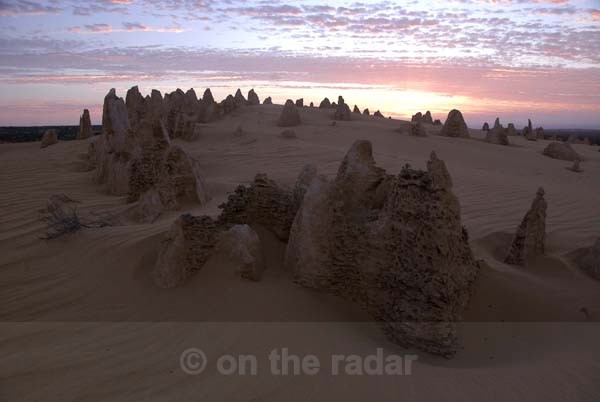 Ring Sunset - Fingers in the Desert