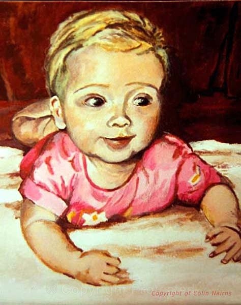 'Erin - as a baby' - Commissioned Work
