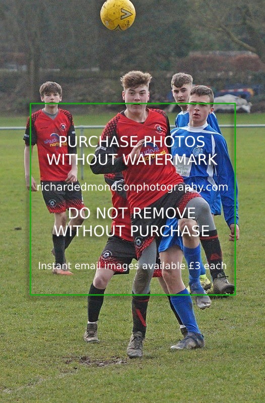 Image 116 - Wattsfield Under 17s v Grange United (Sunday 8 March 2020)