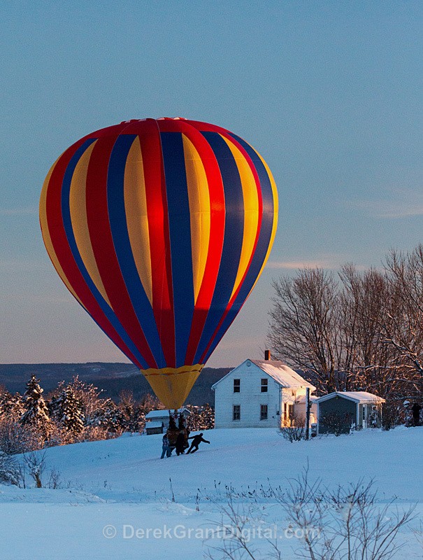 Snowy Landing - Turkeylude 2014 - Winterscape