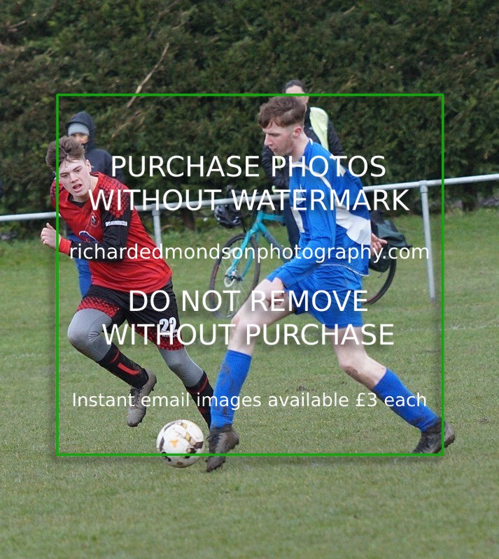 Image 16 - Wattsfield Under 17s v Grange United (Sunday 8 March 2020)