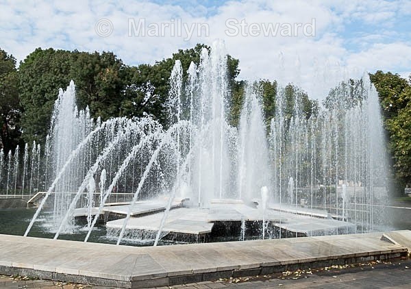 Plevna, fountain. - Capitals of Eastern Europe