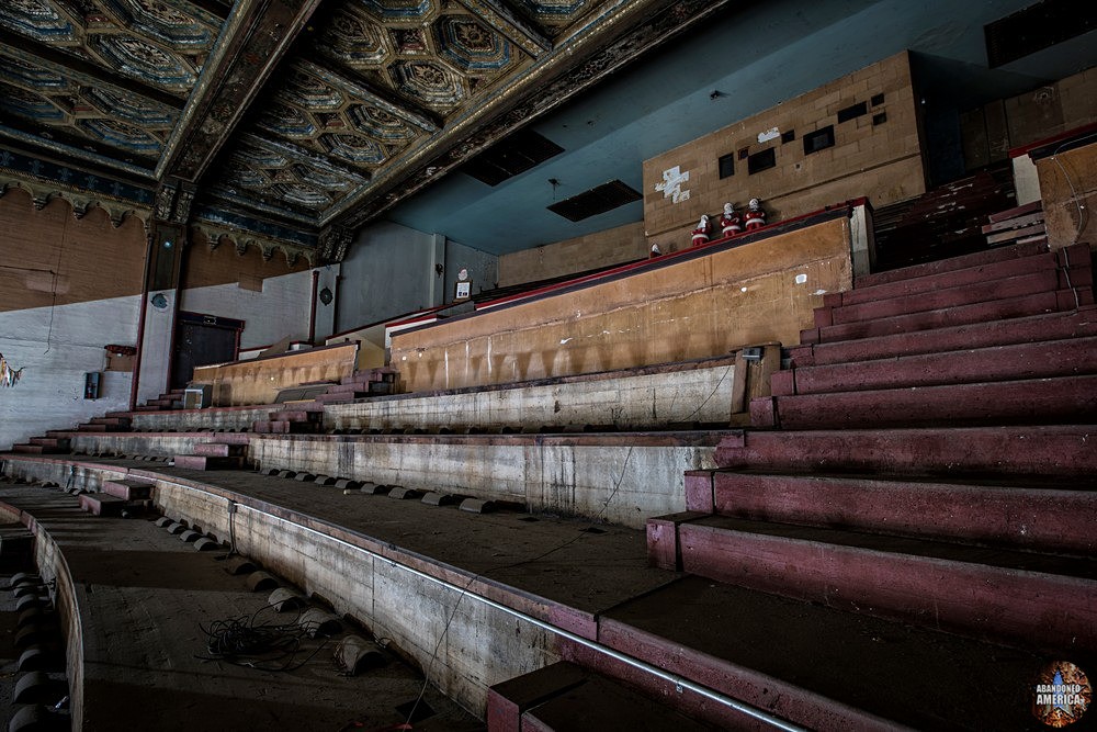 Balcony View at The Westlake Theatre, Los Angeles, CA | Abandoned America