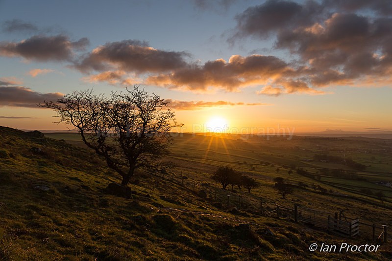 Sunset from Slemish - County Antrim