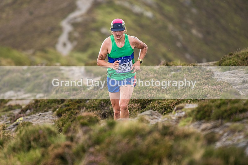 Uphill Only-339 - British Athletics Off Road Running Championships Senior Uphill Only Trial - Skiddaw Friday 15th Augu