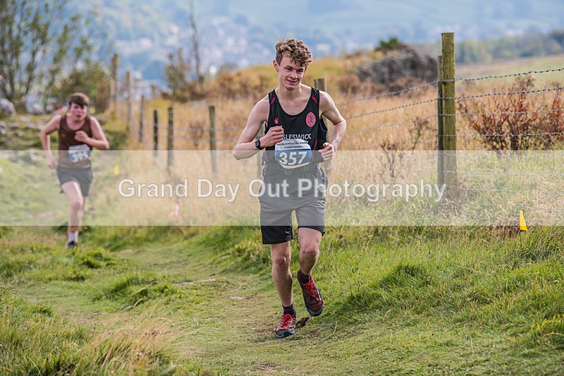 Year 12-13-100 - The English Schools Fell Running Championship Giggleswick Year 12-13 Sunday 6th October 2024