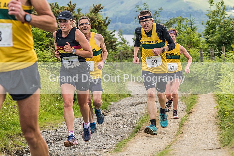 Round Latrigg-251 - Round Latrigg Fell Race Wednesday 12th June 2024