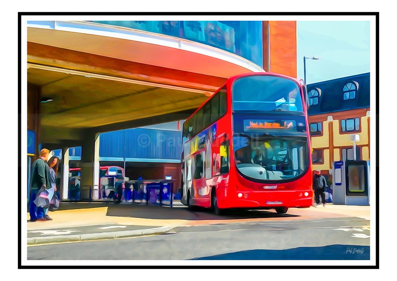 Moving Britain, Taxis & Buses by Paul Duddell, Whispers & Strokes - Artist, Painter, and Photographer