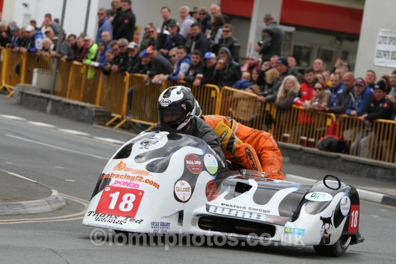 Wayne Lockey & Mark Sayers - Sure Sidecar Race 2