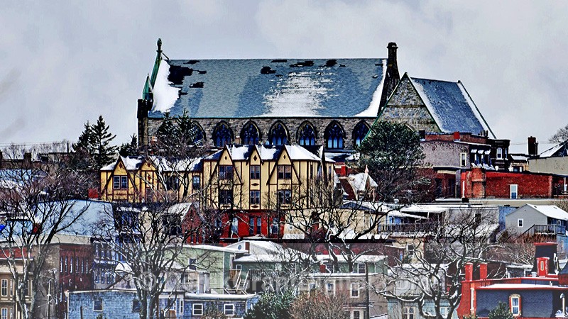 Central Peninsula Saint John New Brunswick Gothic Arches