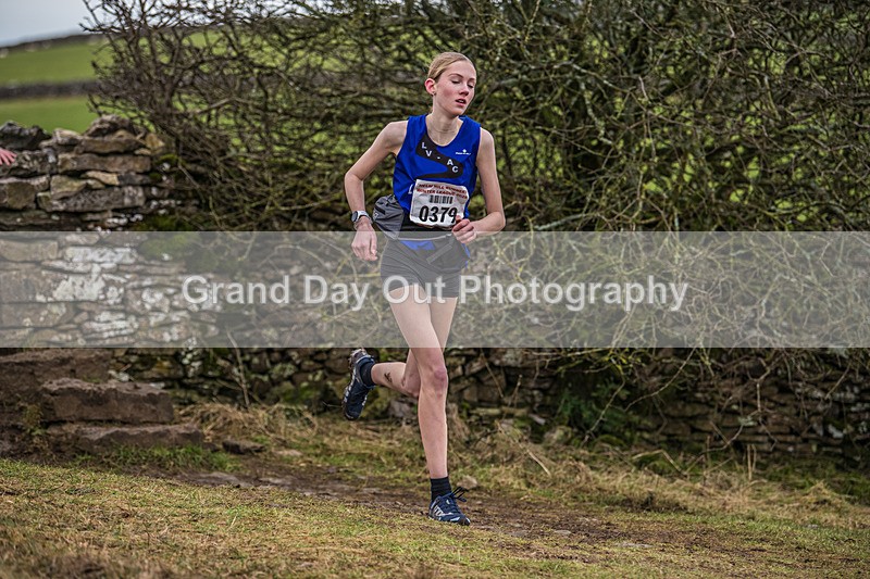 Cunswick U15  U17-45 - Kendal Winter League Cunswick Scar Junior Under 15 & 17 Fell Races Sunday 26th January 2025