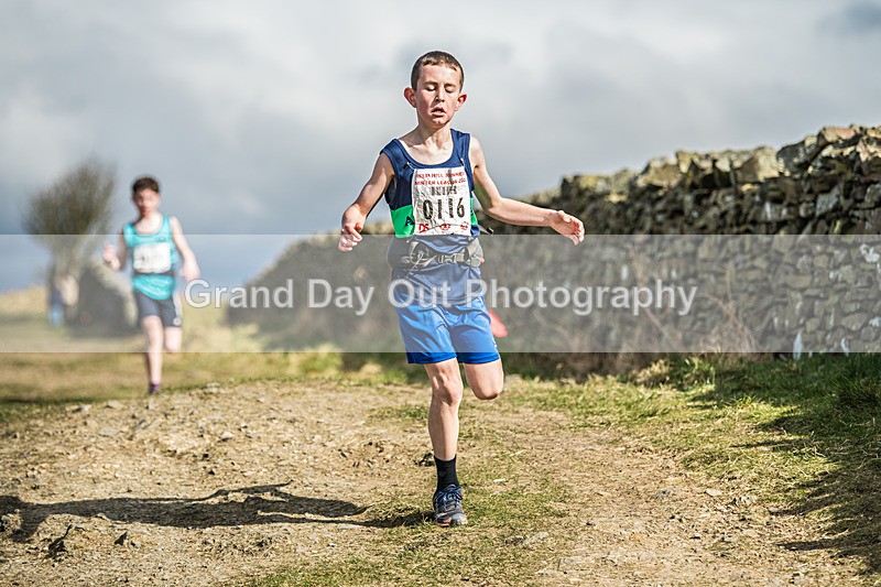 Helm Hill -8 - Kendal Winter League Helm Hill Fell Races (Under 13/15/17 & Seniors) Sunday 16th March 2025