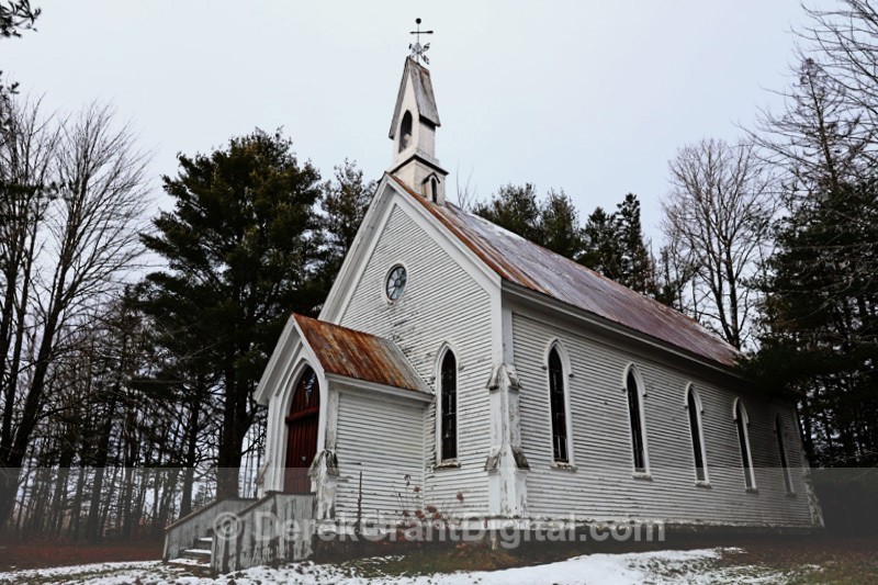 Saint Thomas Church, Oak Hill, New Brunswick Canada - Churches of New Brunswick