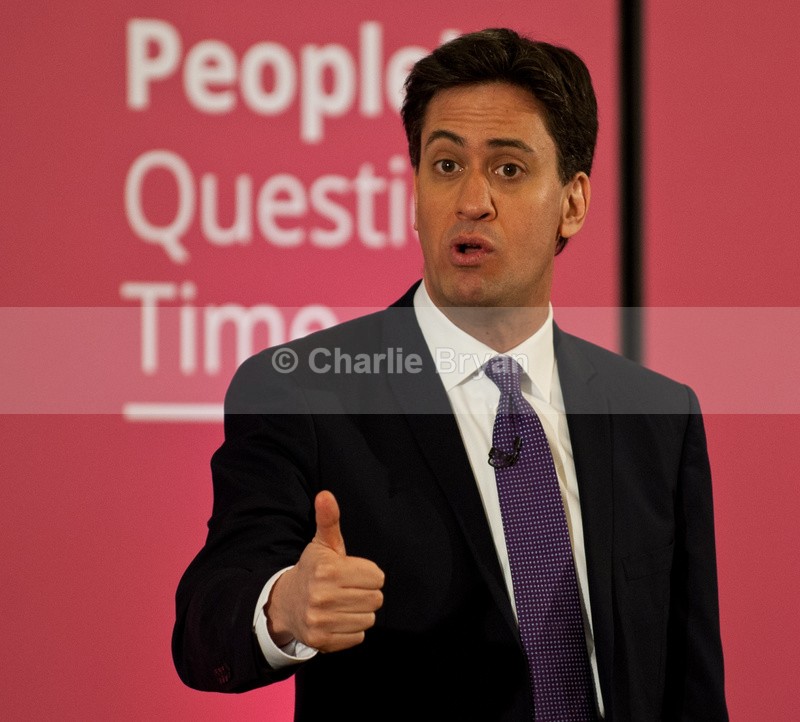  - Ed. Milliband Visits Stroud UK